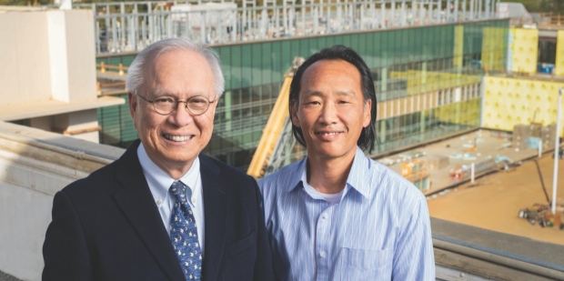 LAWRENCE LEUNG, MD (left), and PHILIP TSAO, PHD