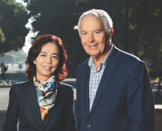 ARNOLD MILSTEIN, MD (right), collaborates with FEI-FEI LI, PHD, director of the Artificial Intelligence Lab