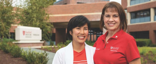 Minh-Chi Tran, MD (left) and Betts Cravotto are granting wishes to bring comfort to the dying