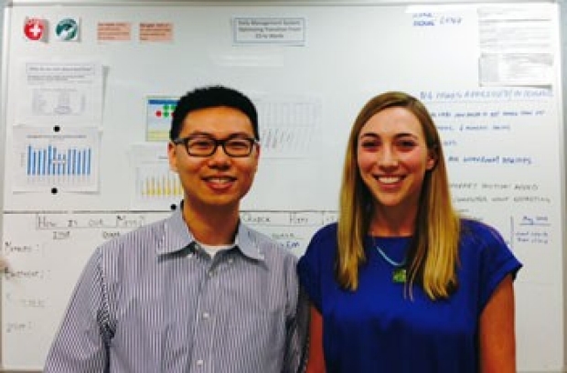 Dr. Daniel Fang and Dr. Molly Kantor